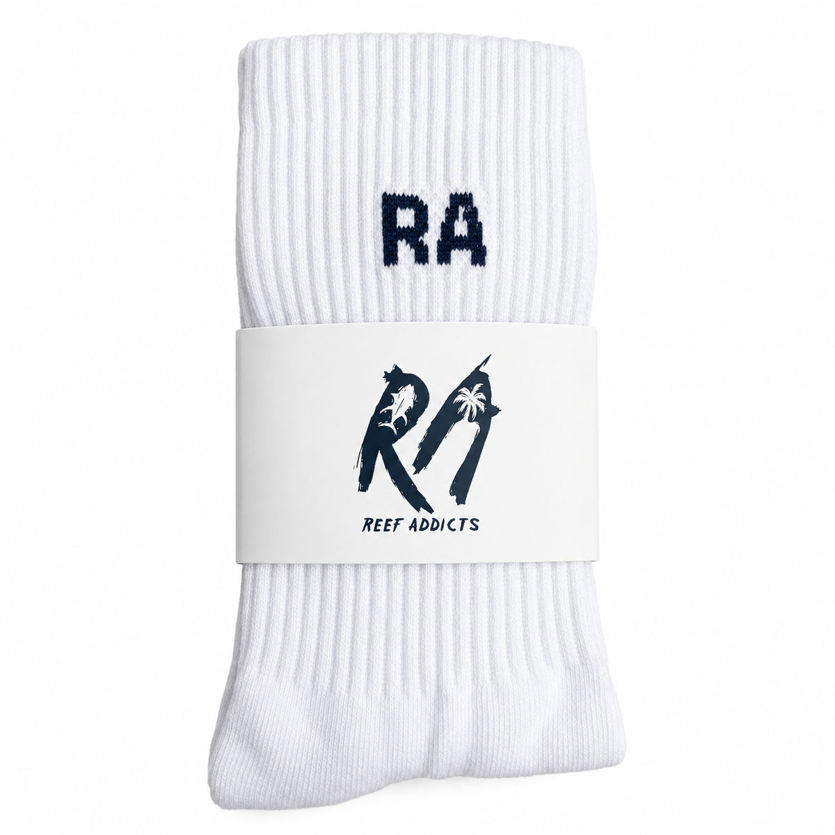RA CREW SOCKS WHITE